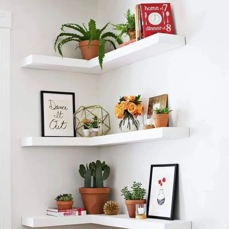 Botanical Browsing Shelf